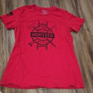 Howitzer Red Fire Dept Graphic Tee